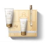Kit Lily ( Eau Parfum 10ml+Creme para as Mãos 30g+ Creme Corporal 75g )