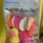 Kit Com 9 unidades de Esponja Facial Beauty Tools