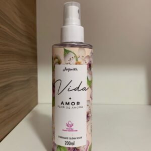 Colônia Splash Jequiti Vida + Amor Flor de Amora 200ml