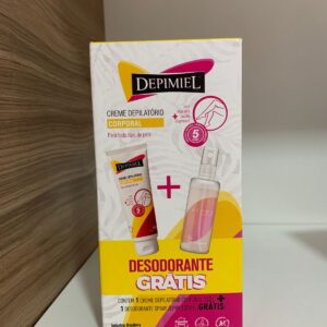 Creme Depilatòrio 120g+Desodorante Spray 100ml Depimiel